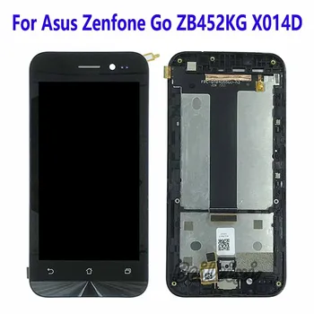 Už Asus Zenfone Eiti ZB452KG X014D LCD Ekranas Jutiklinis Ekranas skaitmeninis keitiklis Asamblėjos atsarginės Dalys